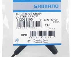 Shimano Broche Pour Rivets à Chaîne TL-CN27/TL-CN28/TL-CN29 7 Shimano Broche Pour Rivets à Chaîne TL-CN27/TL-CN28/TL-CN29 -Outils-Pignon Soldes Shimano Spindel fur Kettennieter TL CN28 Y13098190 c